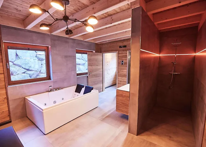 別荘 Wellness Ferienhaus “Lotus I” *