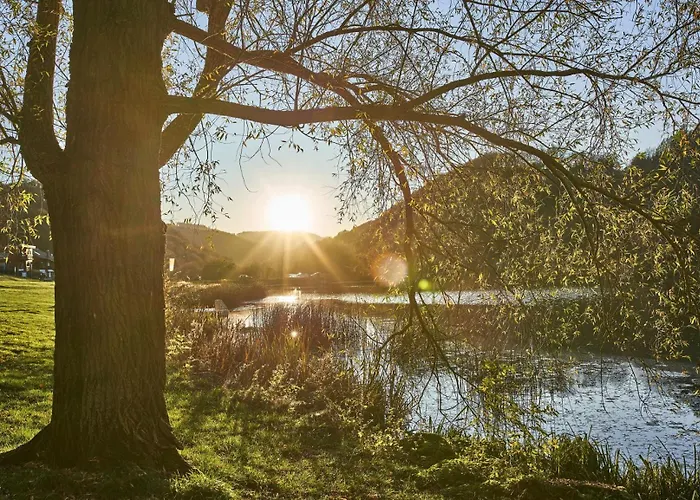 別荘 Wellness Ferienhaus “Lotus I” Rieden